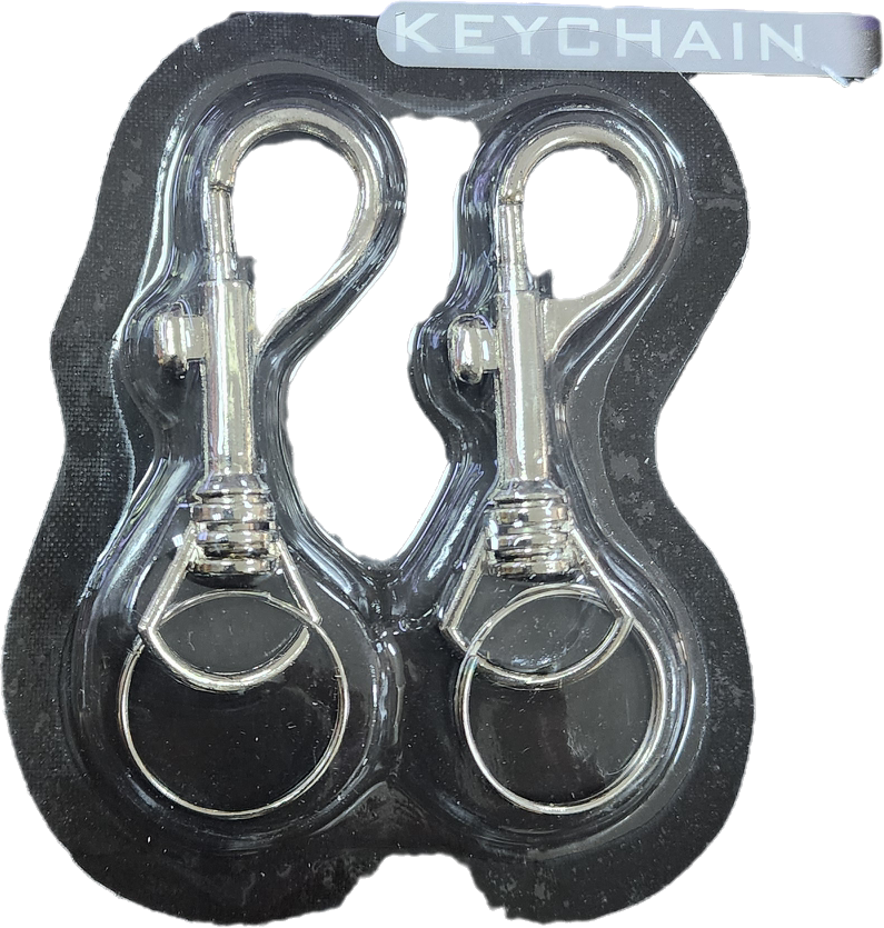 LLAVEROS DE CLIP PAC/2