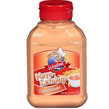WOEBERS SUP SALSA ROSADA MAYO KETCHUP 10oz                 