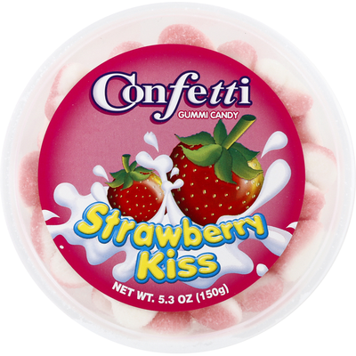 CONFETTI STRAWBERRY/KISS 10oz