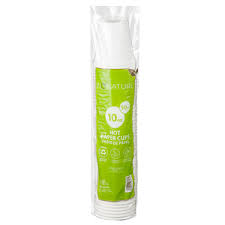 BIO NATURE VASO PAPEL 10oz 50ct