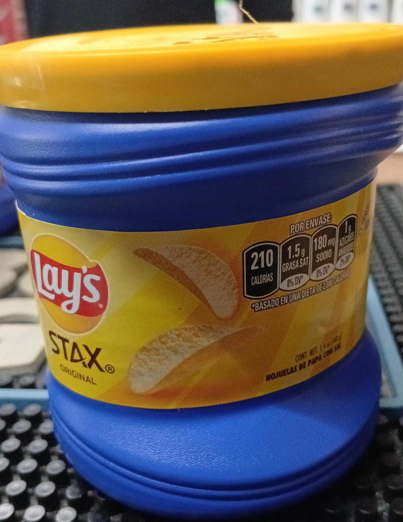 LAY'S STAX ORIGINAL CAR  1.4 OZ