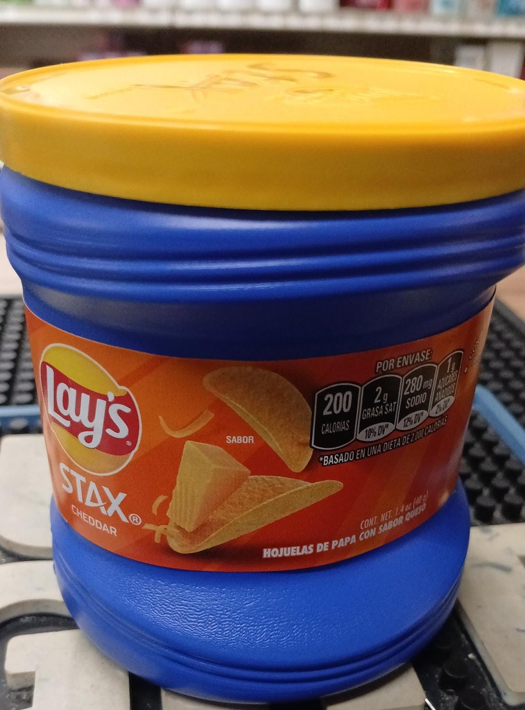 LAY'S STAX CHEDDAR CAR  1.4 OZ 