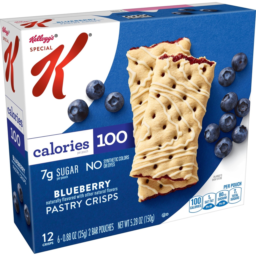 KELLOGGS BLUEBERRY PASTRY
