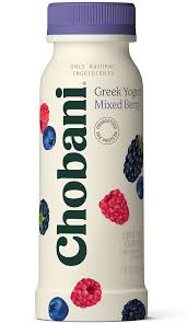 YOGURT CHOBANI DRINK MIXED BERRY 7oz