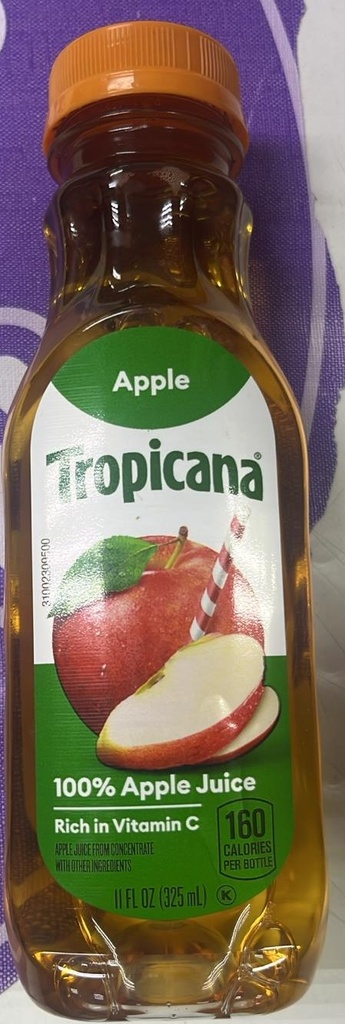 JUGO TROPICANA DE MANZANA 11oz 