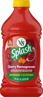 V8 SPLASH CHERRY POMEGRANATE 64oz