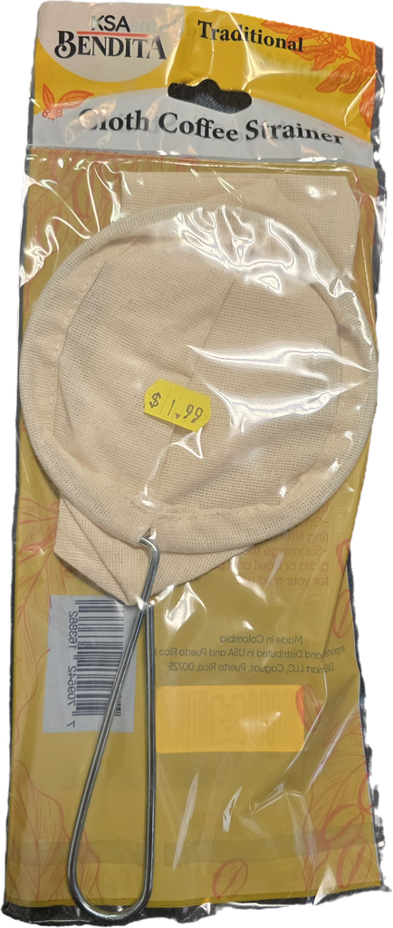 COLADOR CAFE DE TELA KSA BENDITA