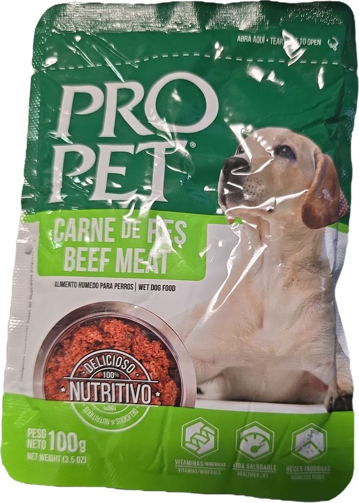 PRO PET CARNE DE RES 3.5oz