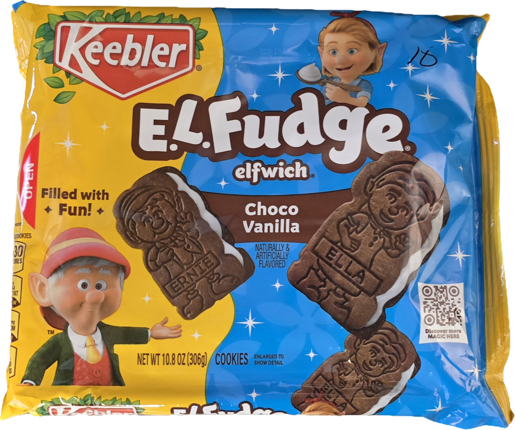 KEEBLER EL FUDGE CHOCO VANILLA 10.8oz
