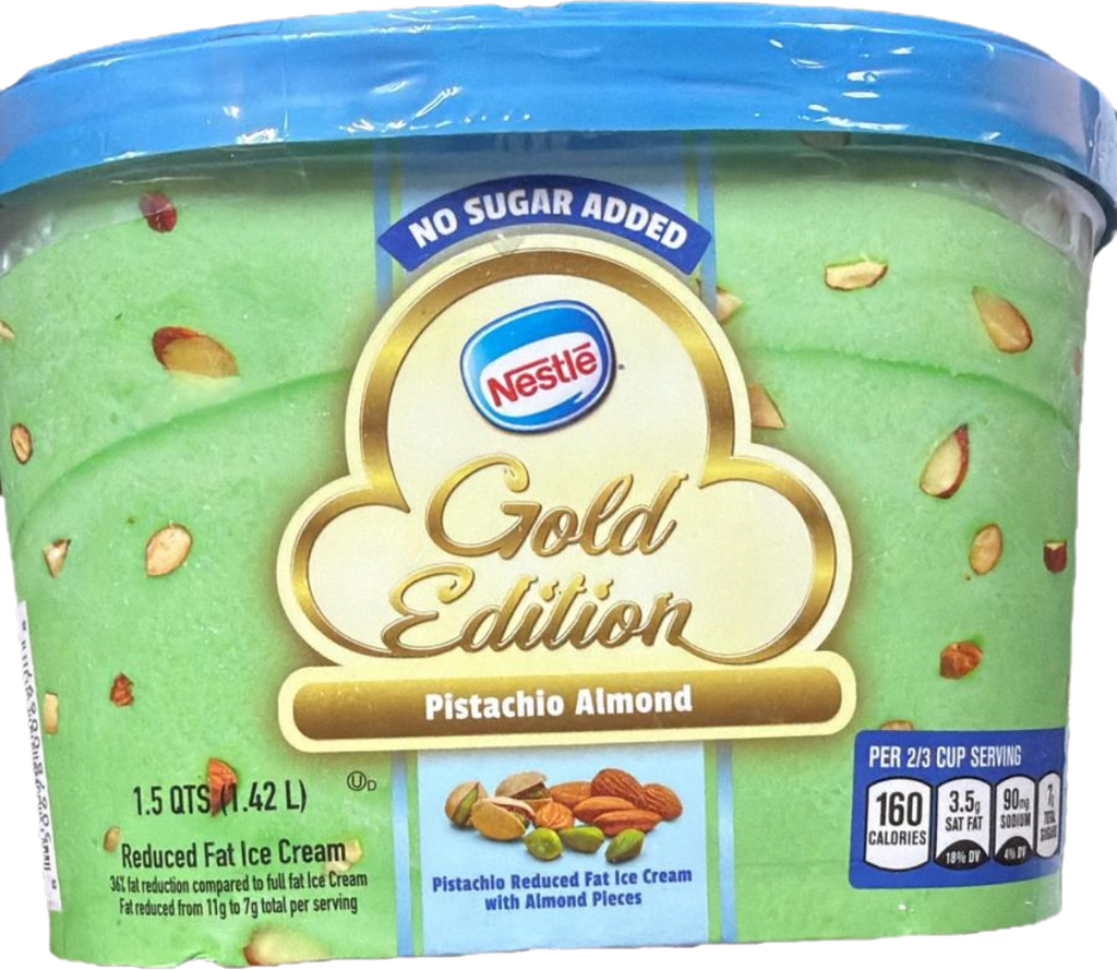 NESTLE GOLD EDITION PISTACHIO ALM 1.5qt