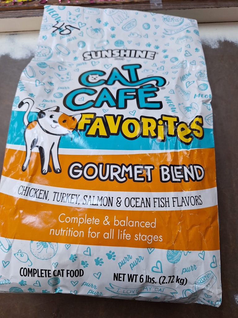 CAT CAFE GOURMET 6lbs