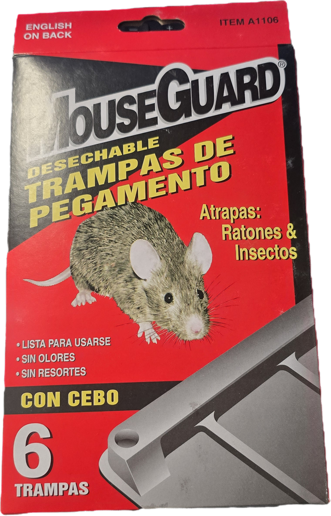 TRAMPA DE RATON MOUSE GUARD 6pk