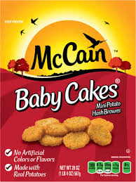 MC CAIN BABY CAKES HASH BROWNS 20oz