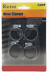 [12982] ABRAZADERAS PARA MANGUERA 4PCK