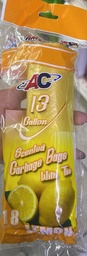 [12401] AC BOLSAS 13 GAL LIMON PQ 18  