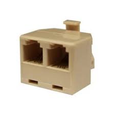 [6474] ADAPTE DE TELEFONO 1X2        