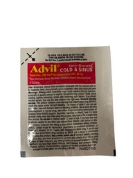 [562] ADVIL COLD & SINUS            