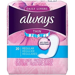 [11904] ALWAYS DAILY LINERS  PQT/20