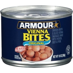 [5768] ARMOUR VIENNA BITES 10oz      