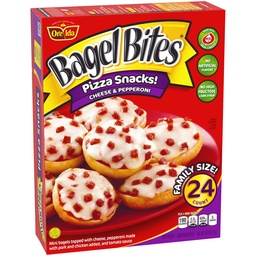 [12850] BAGEL BITES PEPPERONI PQT 24  