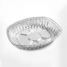 [2782] BANDEJA OVALADA DE ALUMINIO   