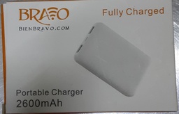 [11218] BATERIA PORTATIL BRAVO 2600mAh