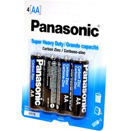 [1048] BATERIAS PANASONIC AA PQ 4    