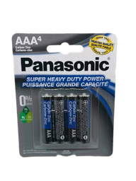 [10002] BATERIAS PANASONIC AAA PQ 4   