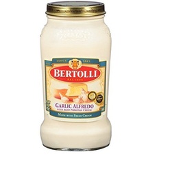 [7933] BERTOLLI GARLIC/ALFREDO 15oz  