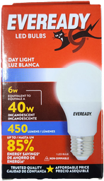 [12584] BOMBILLA EVEREADY LED 6W-40W             