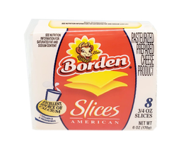 [3538] BORDEN 8 SLICES AMERICAN 3/4oz.