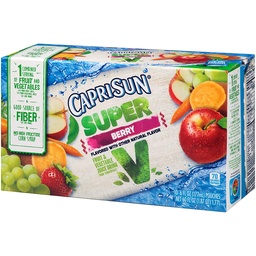 [6607] CAPRISUN SUPER V BERRY PQT 10 