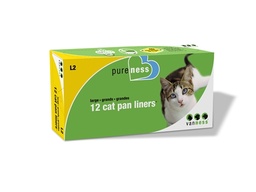 [5691] CAT PAN LINERS LARGE 12       