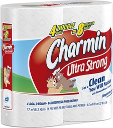 [9716] CHARMIN ULTRA STRONG 4 ROLLOS 