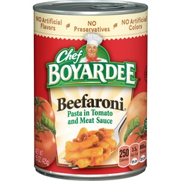 [1176] CHEF BOYARDEE BEEFARONI 15oz
