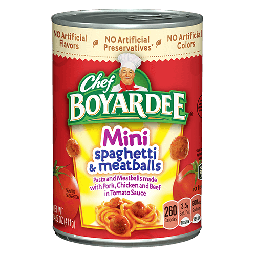 [11839] CHEF BOYARDEE MINI SPAGT 14.5oz