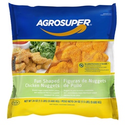 [12006] CHICKEN NUGGETS AGROSUPER 24oz