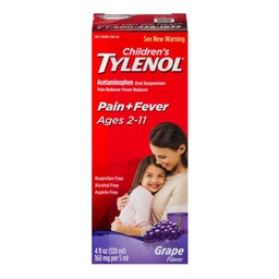[12376] CHILDREN'S TYLENOL UVA 4oz    