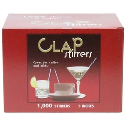 [12943] CLAP STIRRERS CAJA DE 1,000   