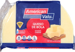 [13145] QUESO BOLA AMRICAN VALU 6oz     
