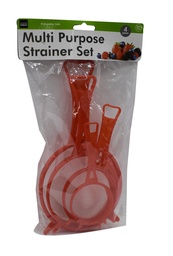 [6406] COLADOR PLASTICO SET DE 4     