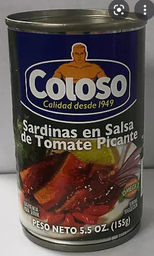 [10979] COLOSO SARDINAS EN SALSA 15oz 