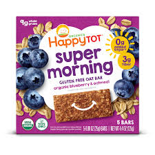 [1195] HAPPY TOT BLUEBERRY & OATMEAL BAR CT5