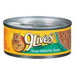 [6794] COMIDA DE GATO 9 LIVES 5.5oz  