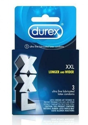 [3488] CONDOM DUREX XXL PQ 3         