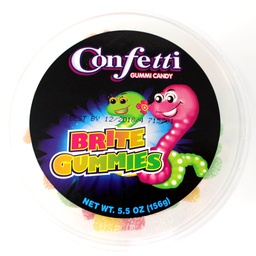 [3173] CONFETTI BRITE WORMS 1.7oz    