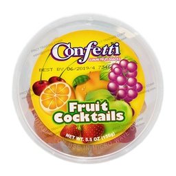 [5444] CONFETTI FRUIT COCKTAILS 1.7oz