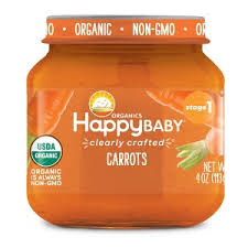 [571] HAPPYBABY ORGANIC CARROTS 4oz