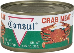 [11148] CRAB MEAT CONSUL 4.25oz       