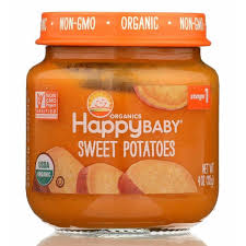 [3272] HAPPYBABY ORGANIC SWEET POTATOES 4oz